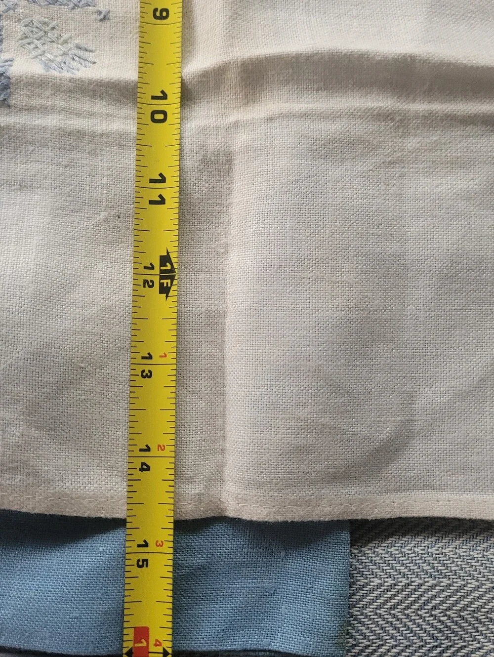 Assorted Blue Linens